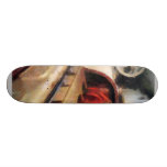 Steampunk - After Engine Room in Submarine Skate Board Deck