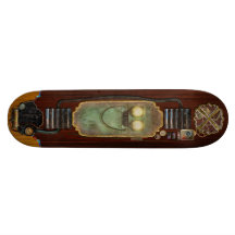 Steampunk - Be Happy Skateboard