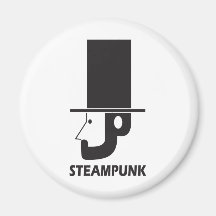 Steampunk Fridge Magnets