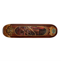 Steampunk - Gear - Belts and Wheels Skate Boards
