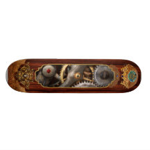 Steampunk - Gears - Horology Skate Decks