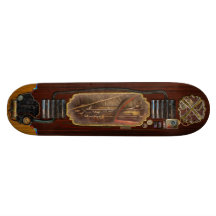 Steampunk - Machine - The wheel works Skateboard