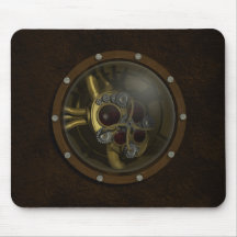 SteamPunk Mechanical Heart Mousepad
