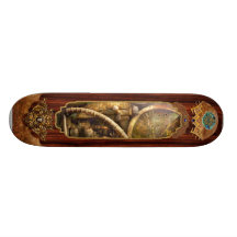 Steampunk - Naval - Watch the depth Skateboard Decks