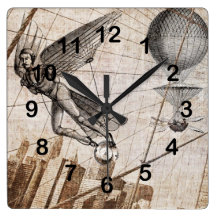 steampunk over the Brooklyn bridge Clock