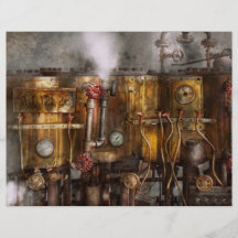 Steampunk - Plumbing - Distilation apparatus Flyer