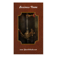 Steampunk - Plumbing - Number 4 - Universal Business Card Template