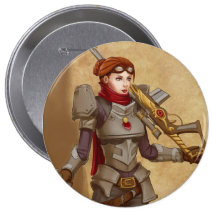 Steampunk Soldier Pins