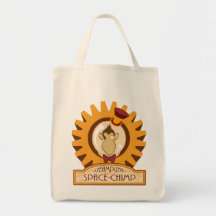 Steampunk Space-Chimp bag