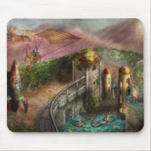 Steampunk - The age of invention Mousepads