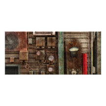 Steampunk - The Future Personalised Rack Card