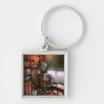 Steampunk - The Golden age of Cinema Key Chain