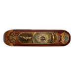 Steampunk - The pressure gauge Skate Decks