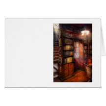 Steampunk - The semi-private study Greeting Card