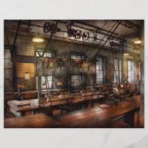 Steampunk - The Workshop Full Colour Flyer