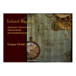 Steampunk Time Machine Business Profile Cards Business Card