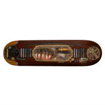 Steampunk - Train - The super express Skate Board