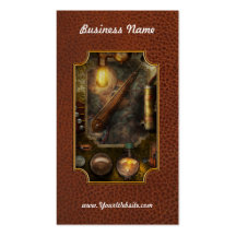 Steampunk - Victorian fuse box Business Cards