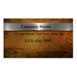 Steel bar business cards