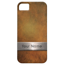 Steel Bar Name Plate iPhone 5 Case