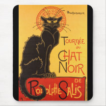Steinlen: Chat Noir Mousepads
