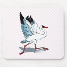 Stella Stork Mouse Pads