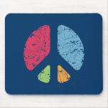 Stencil Peace Mouse Mats