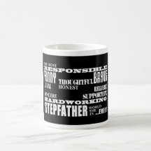 Stepfathers & Stepdads Birthdays Parties Qualities Coffee Mug