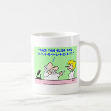 Sterilise slide laboratory scientist mugs