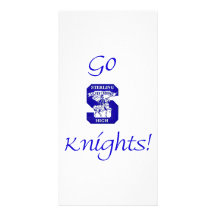 Sterling High Go Knights Logo II Photo Card
