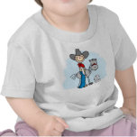 Stick Cowboy N Horse Shirts