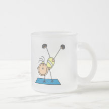Stick Girl Doing Flips Tshirts and Gifts Mug