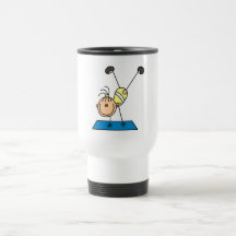 Stick Girl Doing Flips Tshirts and Gifts Coffee Mugs