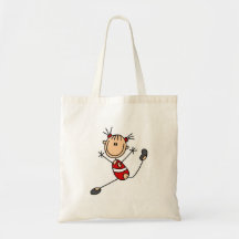 Stick Girl Gymnast Tshirts and Gifts Bags