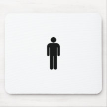 stick man mouse pad