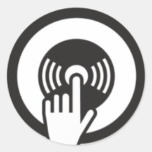 Sticker Disco Music Choice Adesivos