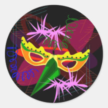 Sticker-Mardi Gras