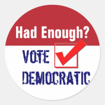Sticker - Vote Democratic