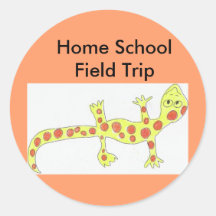 Stickers  Home School Field Trip