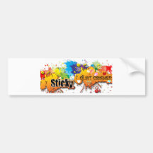 Sticky Bumper Stickers