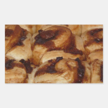 Sticky Buns! Cinnamon Rolls Rectangular Stickers