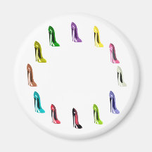 Stiletto Shoes Art Galore! Magnet