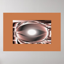 Stilized eye posters
