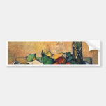 Still-Bottle Of Rum By Paul Cézanne (Best Quality) Bumper Stickers