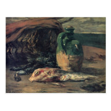Still life with fish - Paul Gauguin Post Cards