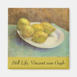 Still Life with Lemons on Plate; Vincent van Gogh Magnet