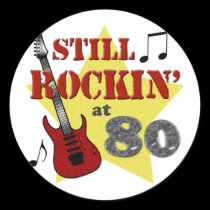 Still Rockin at 80 stickers