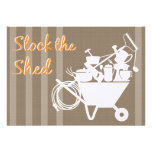 Stock the Shed | Wedding Shower Invitation