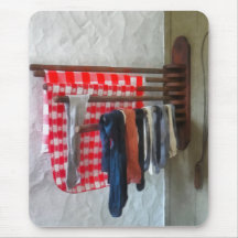 Stocking Hanging to Dry Mousepad