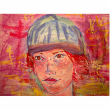 stocking hat girl photo cut out